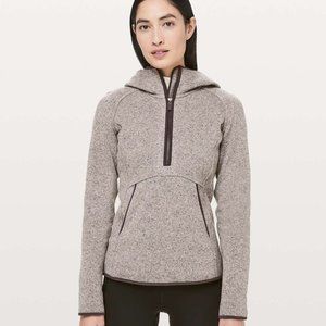Lululemon Fleece and Thank You Pullover - Heathered Smoky Blush